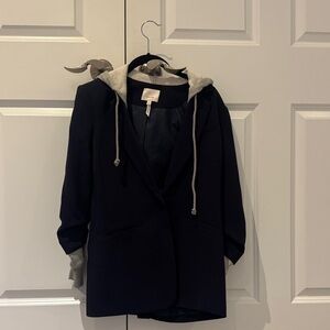 Cinq A Sept Women’s Hooded Khloe Blazer Jacket